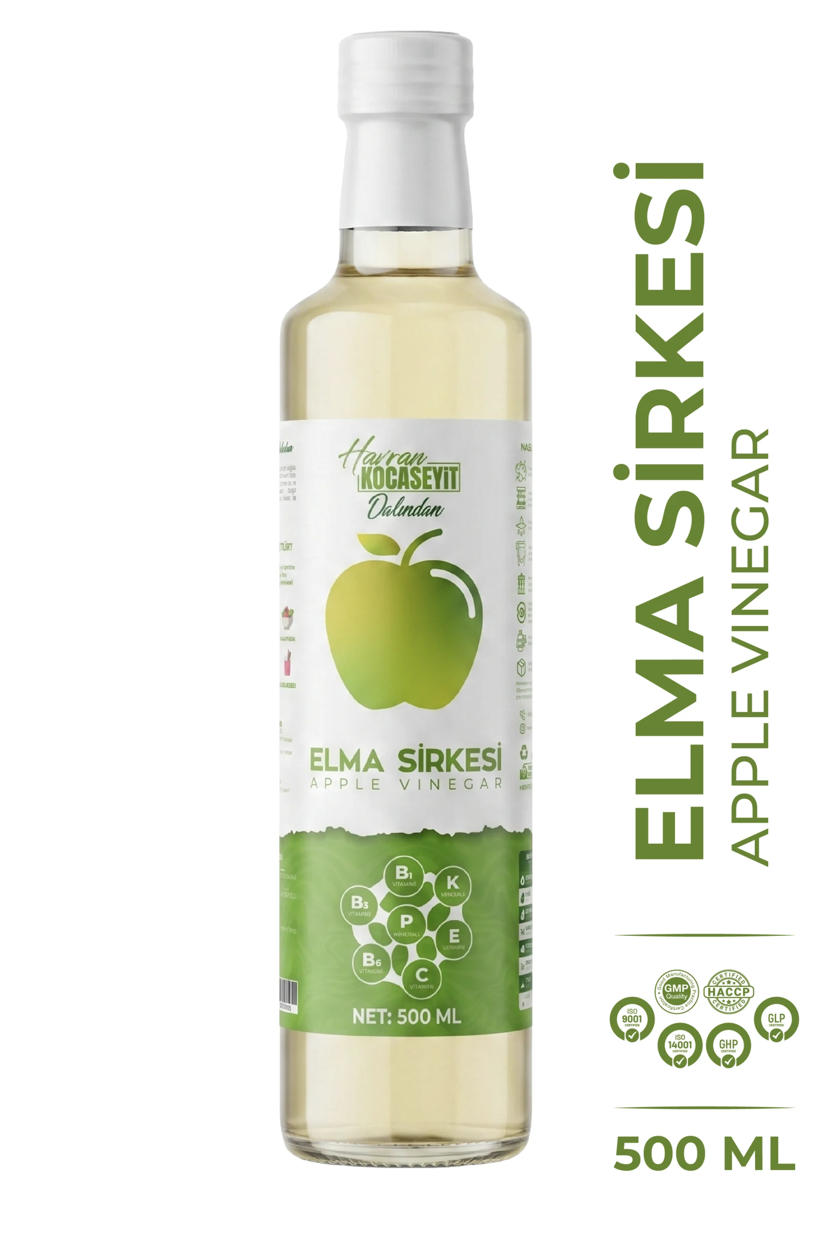 Elma Sirkesi 500 Ml
