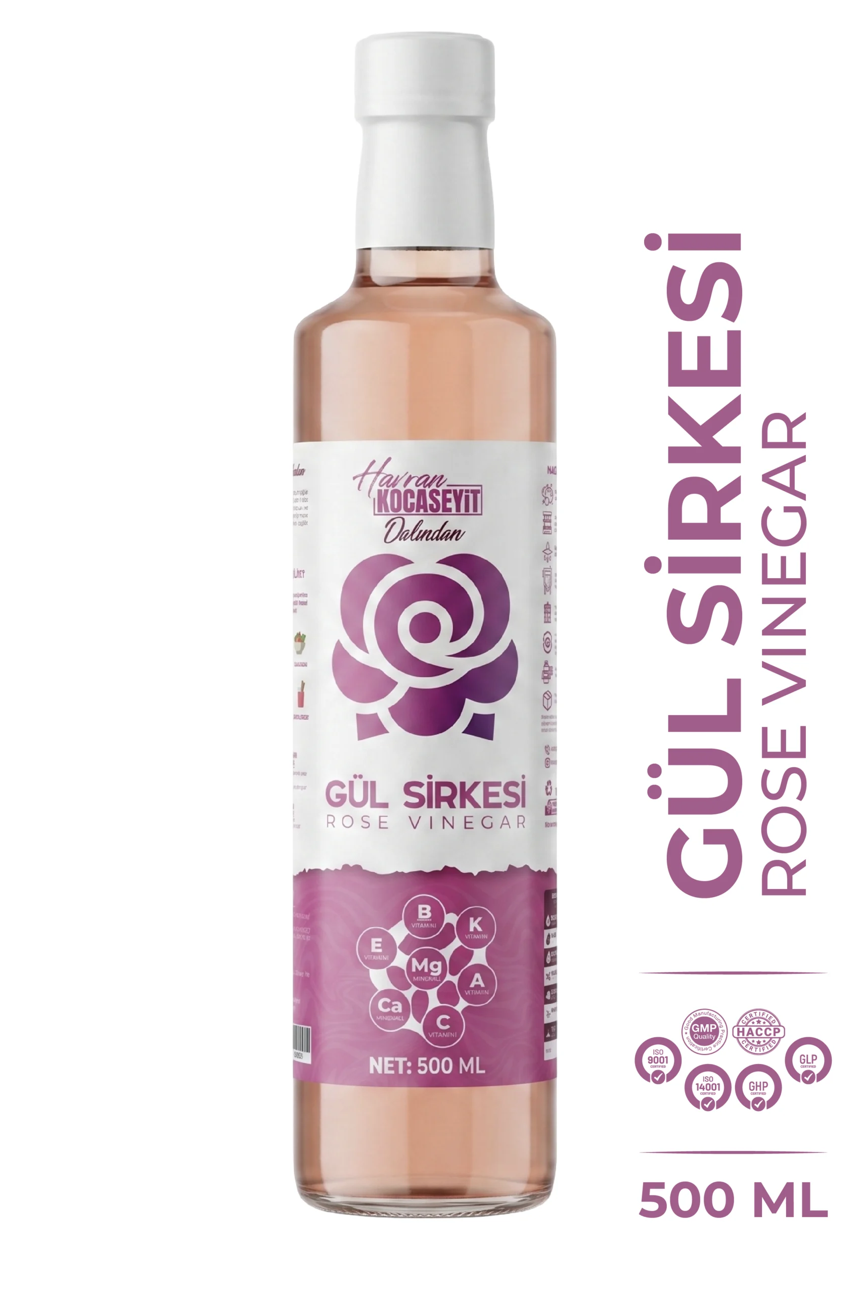 Gül Sirkesi 500 ml