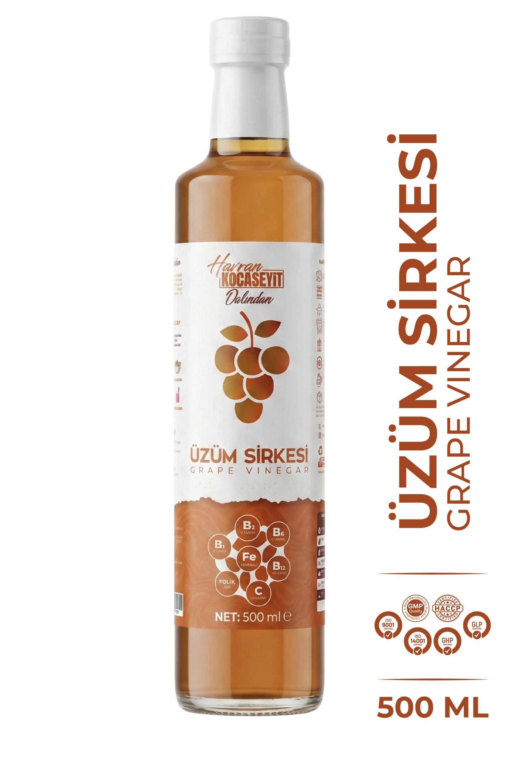 Üzüm Sirkesi 500 ml