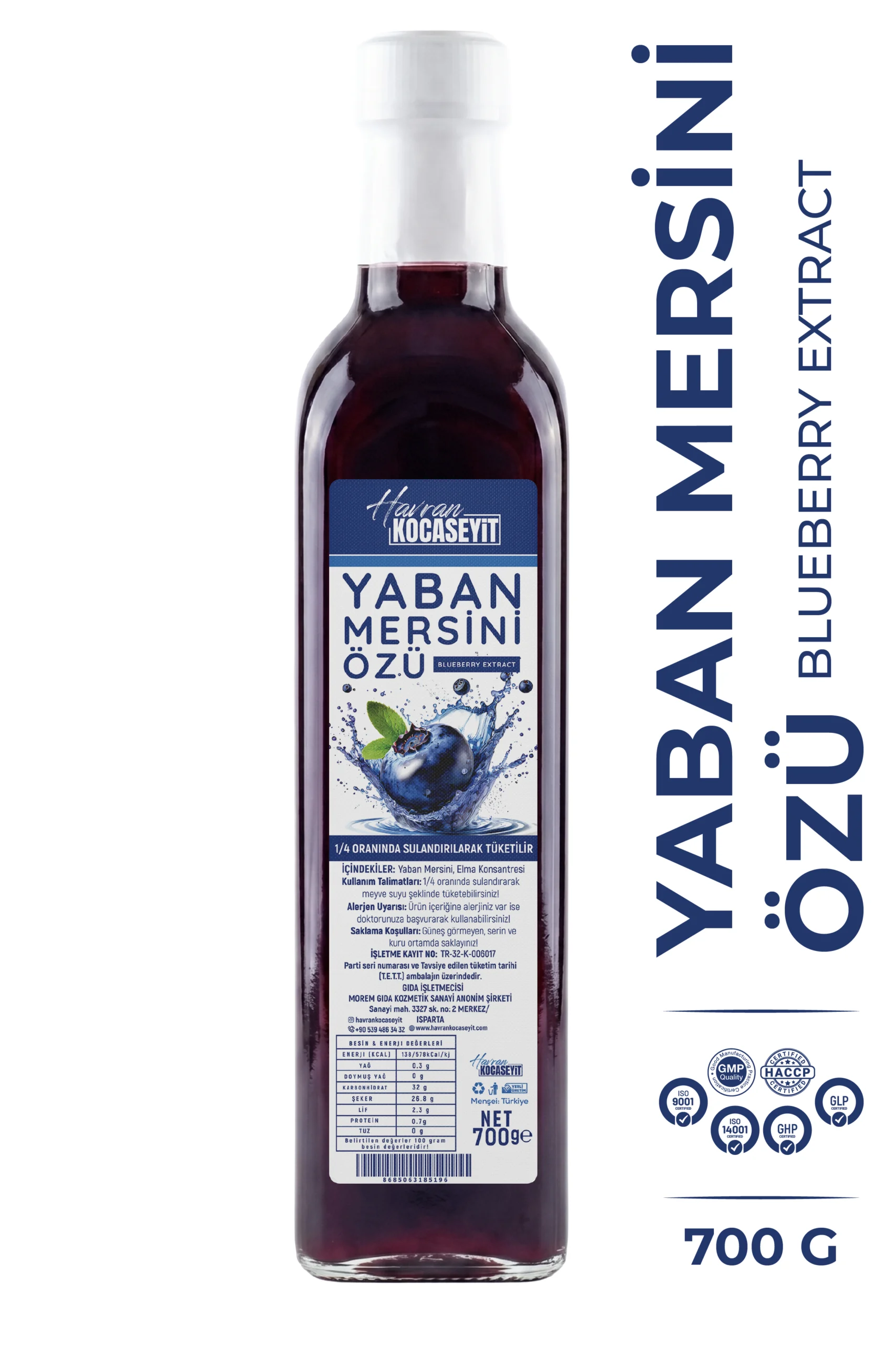 Yaban Mersini Özü 700 g